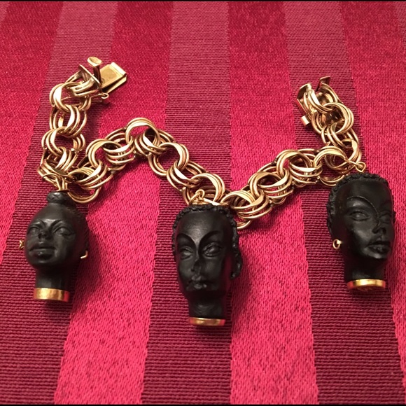 Corletto Jewelry - 🎉HP🎉 VTG Corletto 3 Charm 14K 3- Link Bracelet